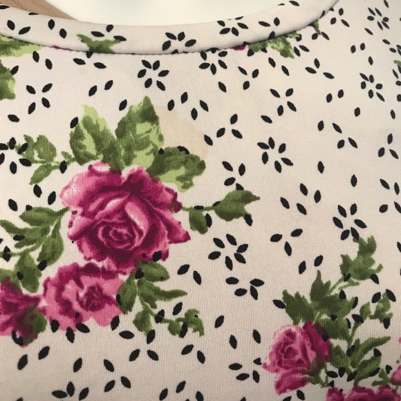 Bell Ruffle Sleeve Flower Long Sleeve Top XL XXL - Picture 5 of 6